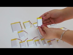 2mm Ultra Thin Lithium Polymer μπαταρία 27mAh 3.7V Cell LiPo μπαταρία